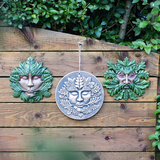 Bronze Green Goddess Terracota Plaque