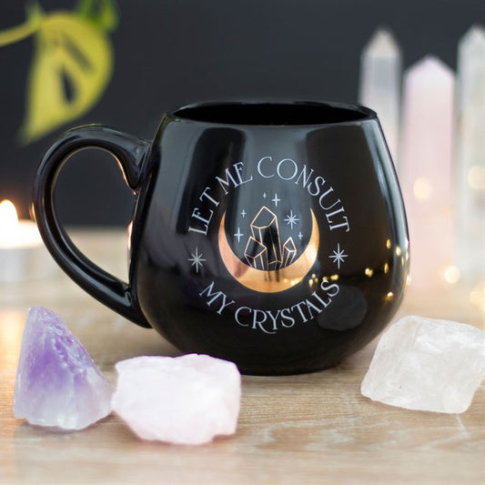 'Let me consult my crystals' Mug