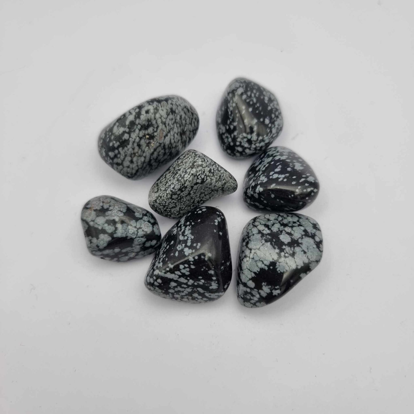 Snowflake Obsidian AA Tumblestone