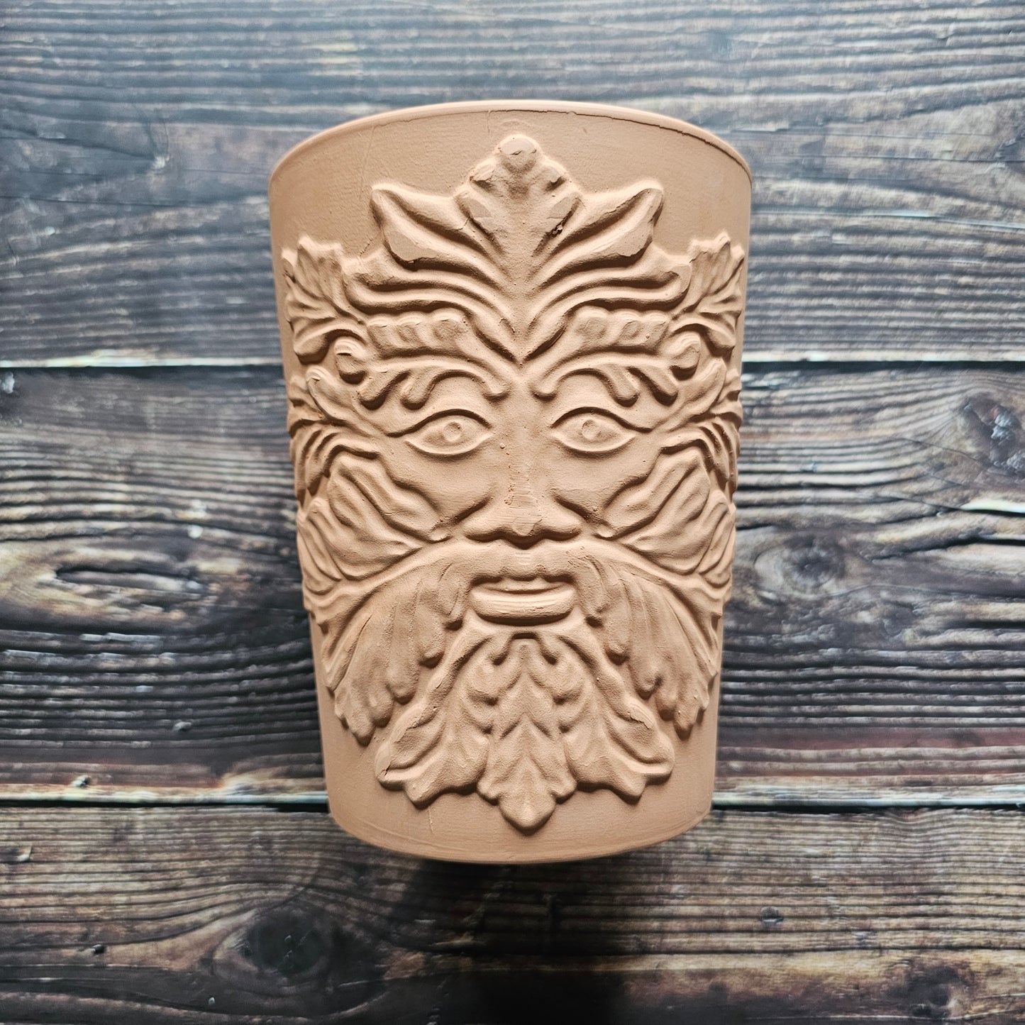 Green Man Terracotta Plant Pot