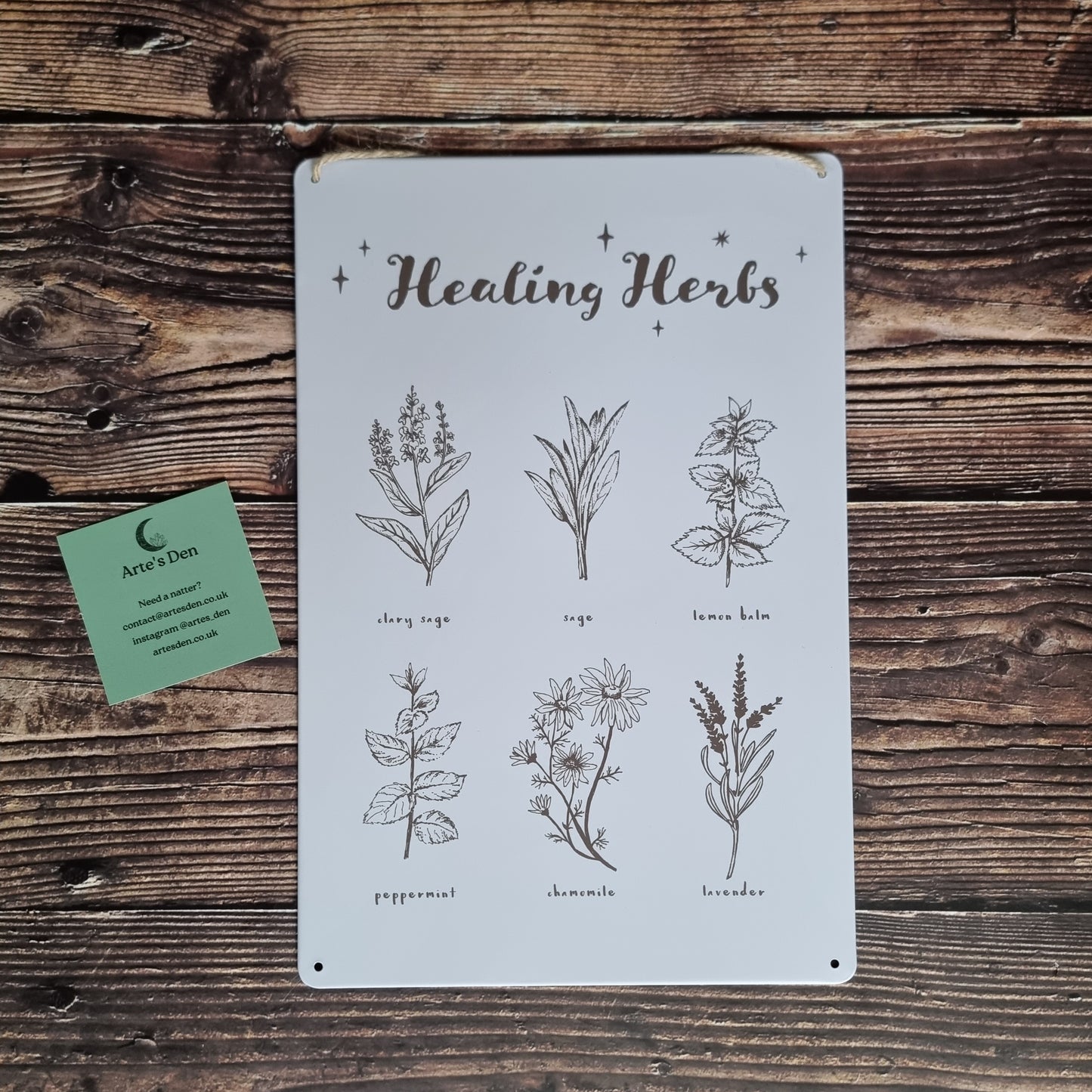 Healing Herbs Sign