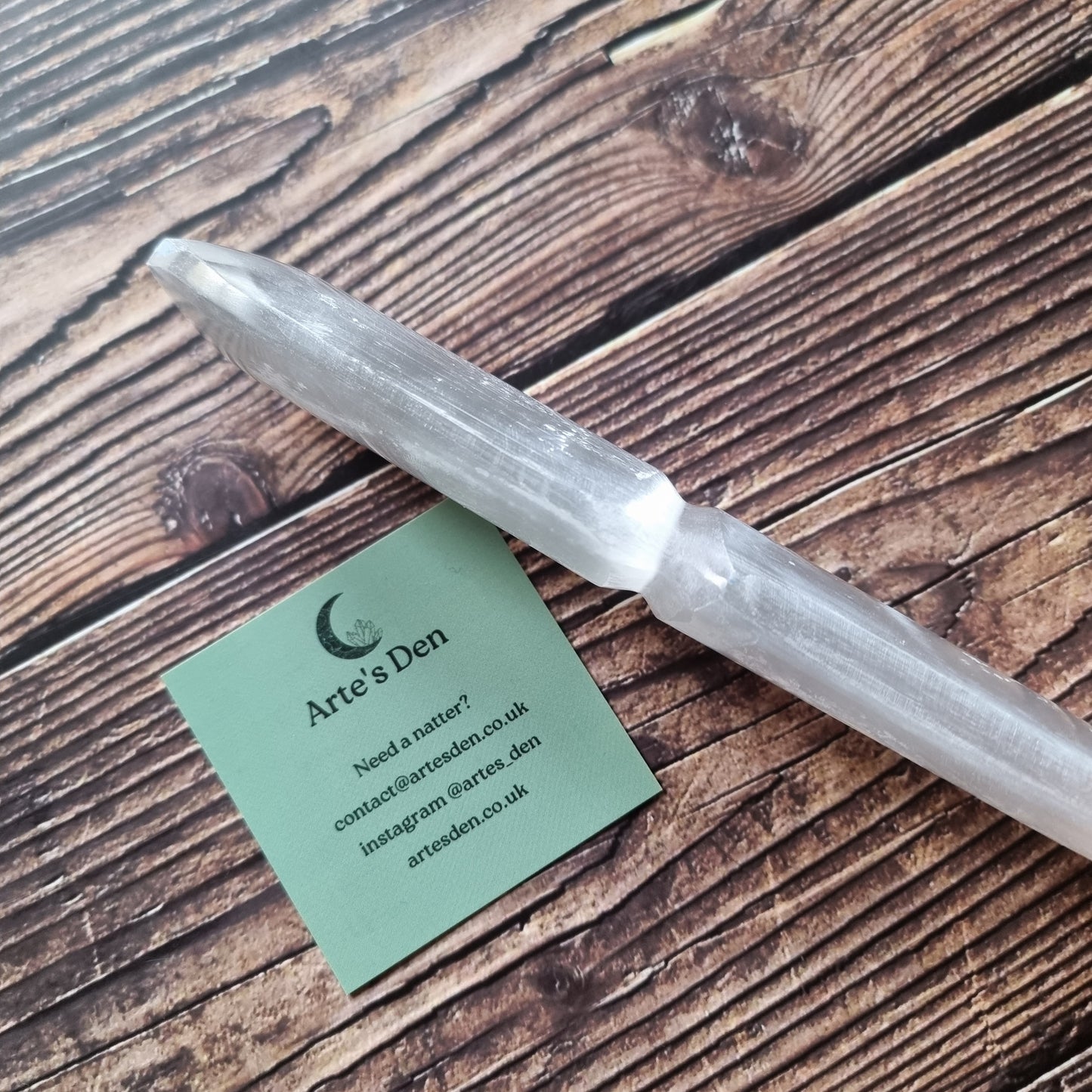 Selenite Ritual Knife; Letting go of the past