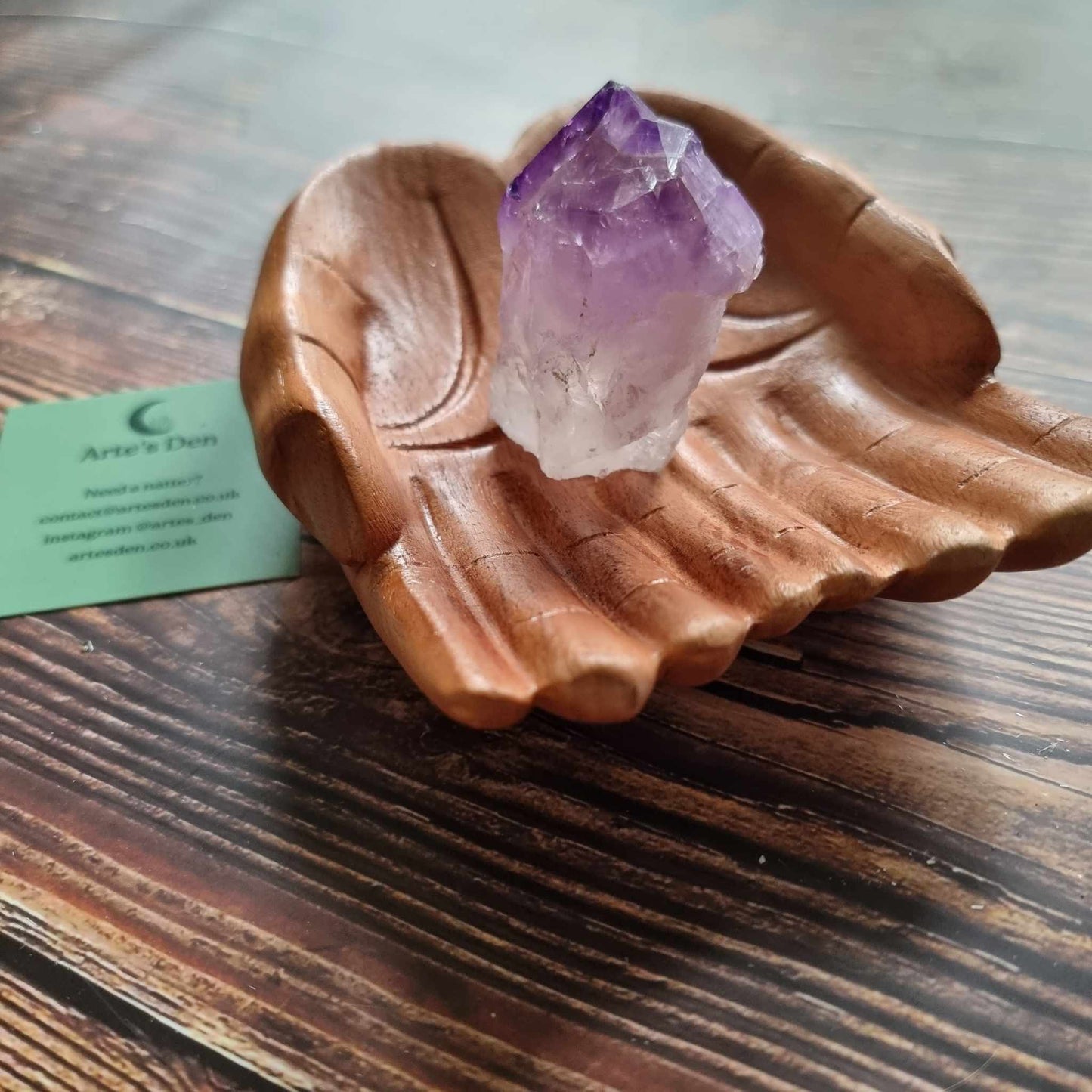 Amethyst Cut Base 6cm