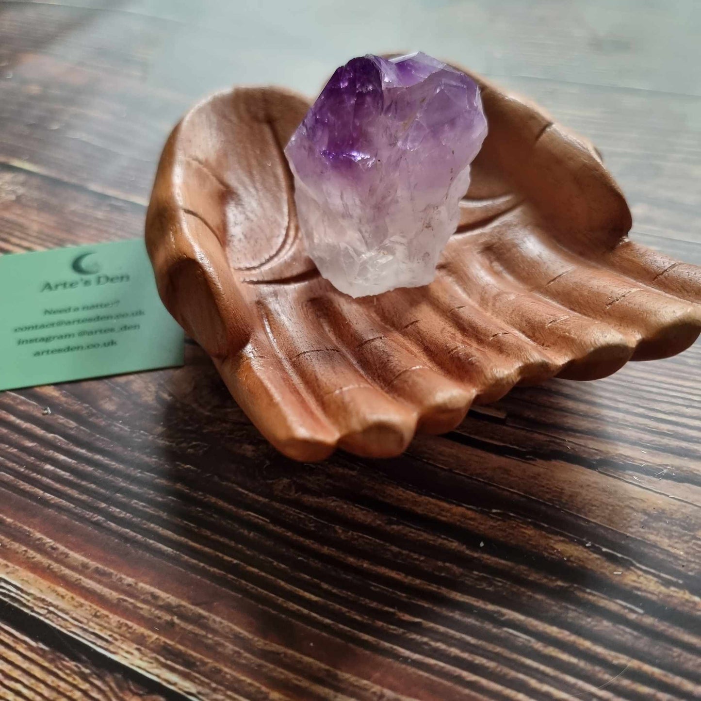 Amethyst Cut Base 6cm