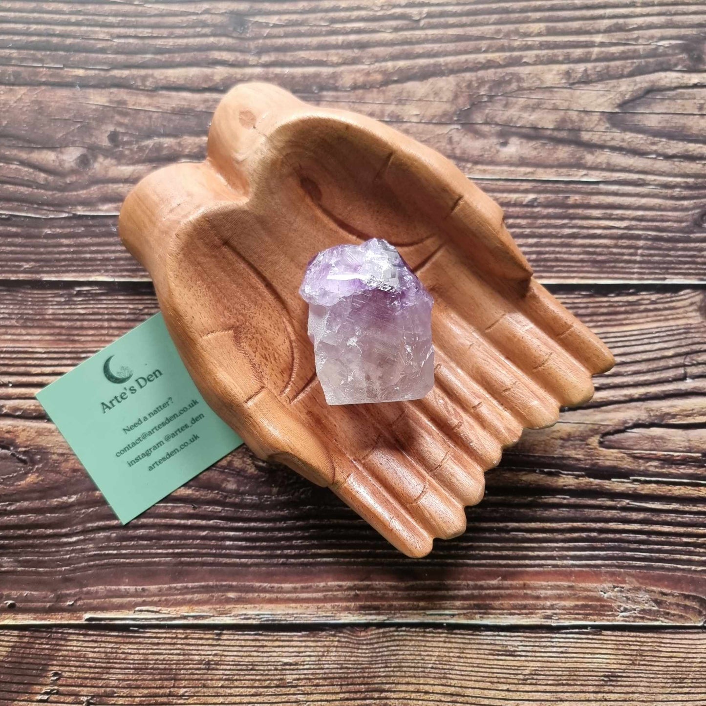 Amethyst Cut Base 6cm