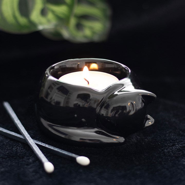 Cat Tea Light Holder