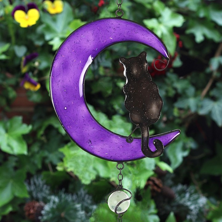 Black Cat Wind Chime