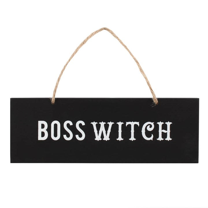 Boss Witch wall sign