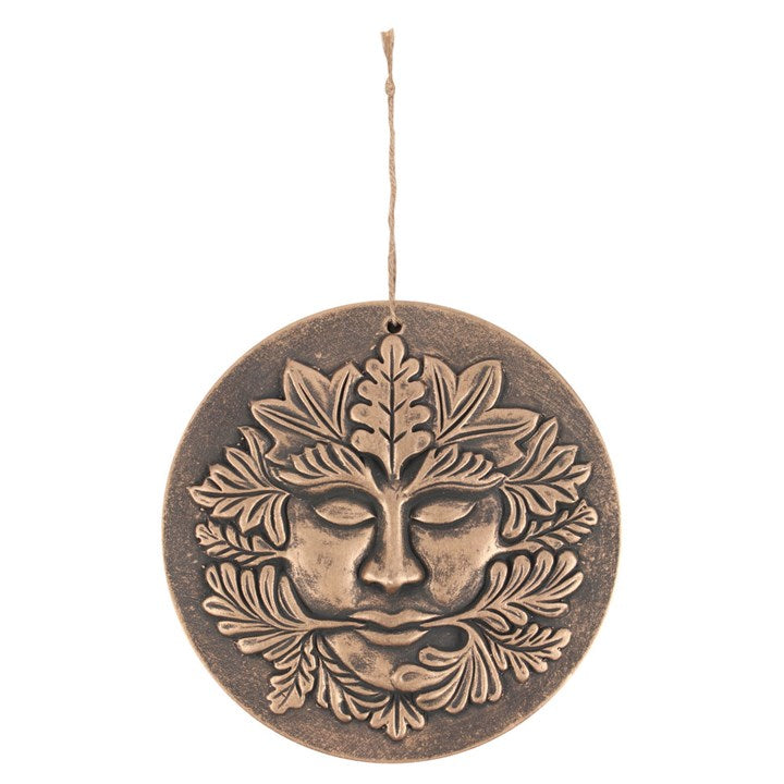 Bronze Green Goddess Terracota Plaque