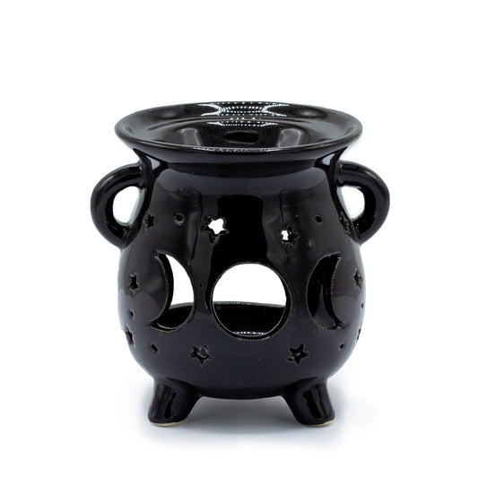 Triple Moon Cauldron Oil Burner