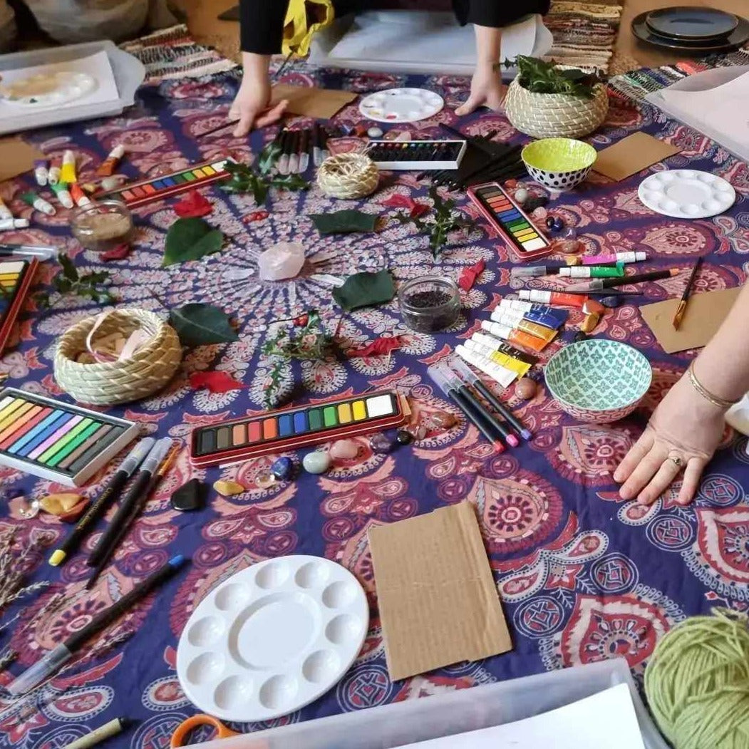 Samhain; Crystal Healing Mandala Workshop