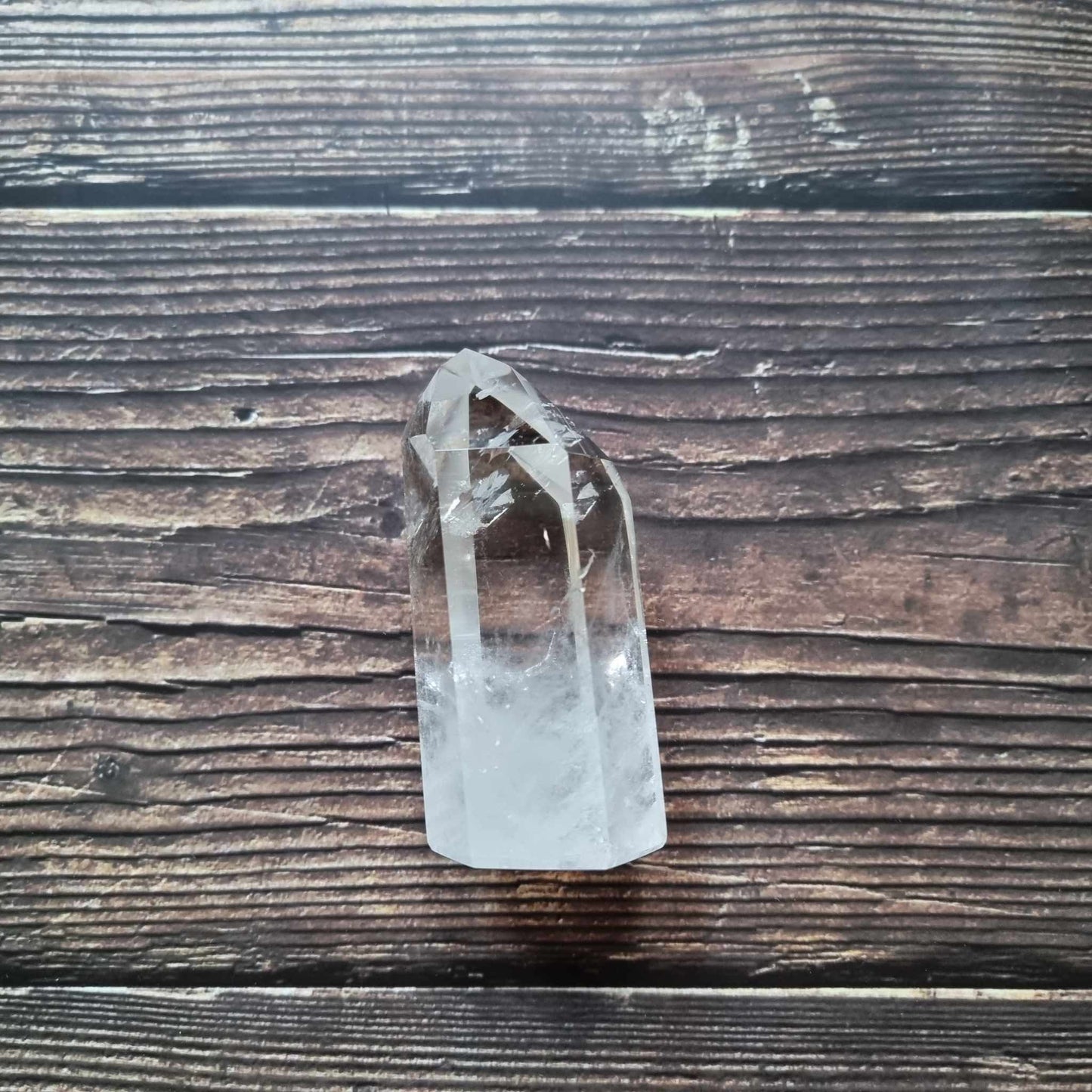 Master Clear Quartz Standing Point