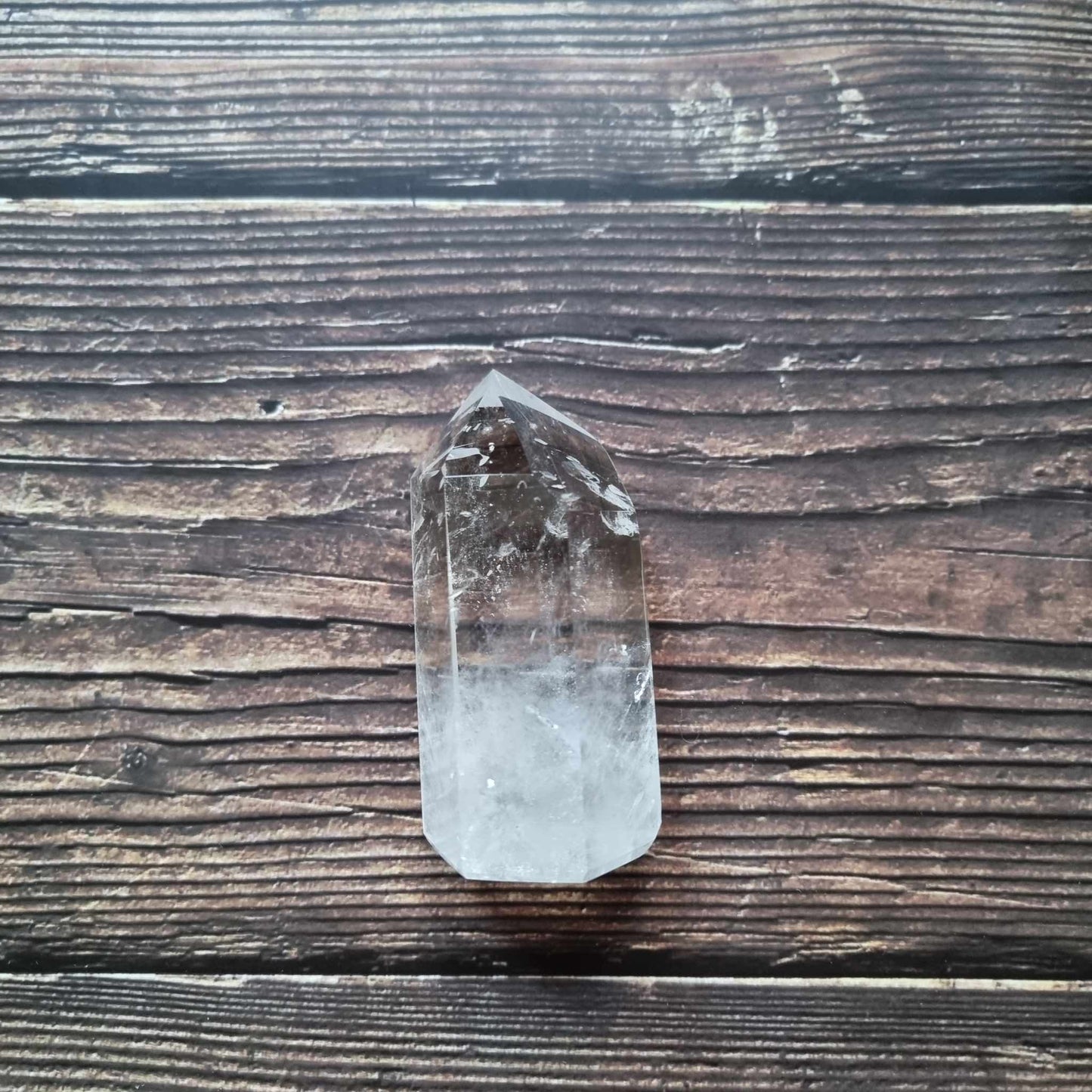 Master Clear Quartz Standing Point