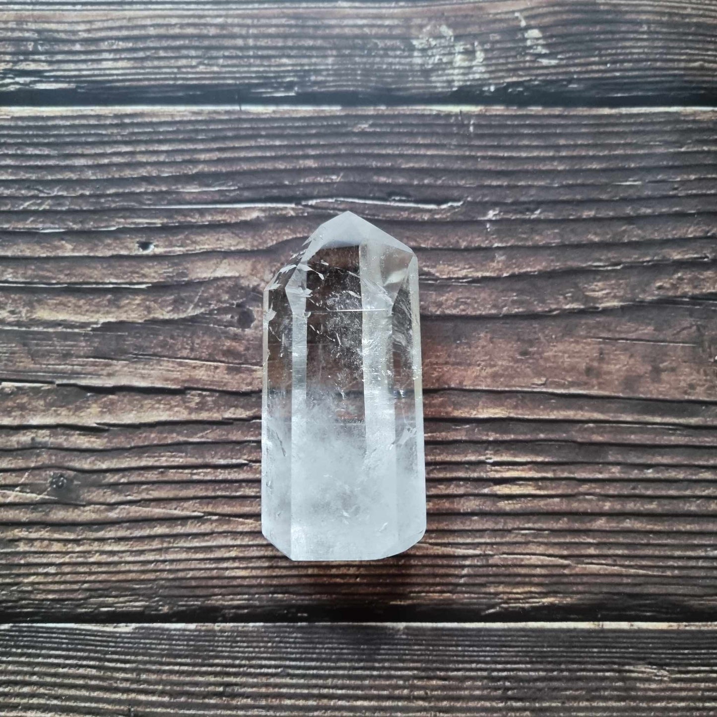 Master Clear Quartz Standing Point