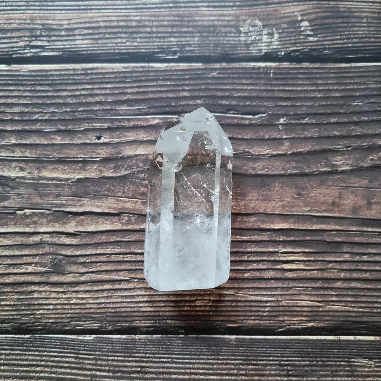 Master Clear Quartz Standing Point