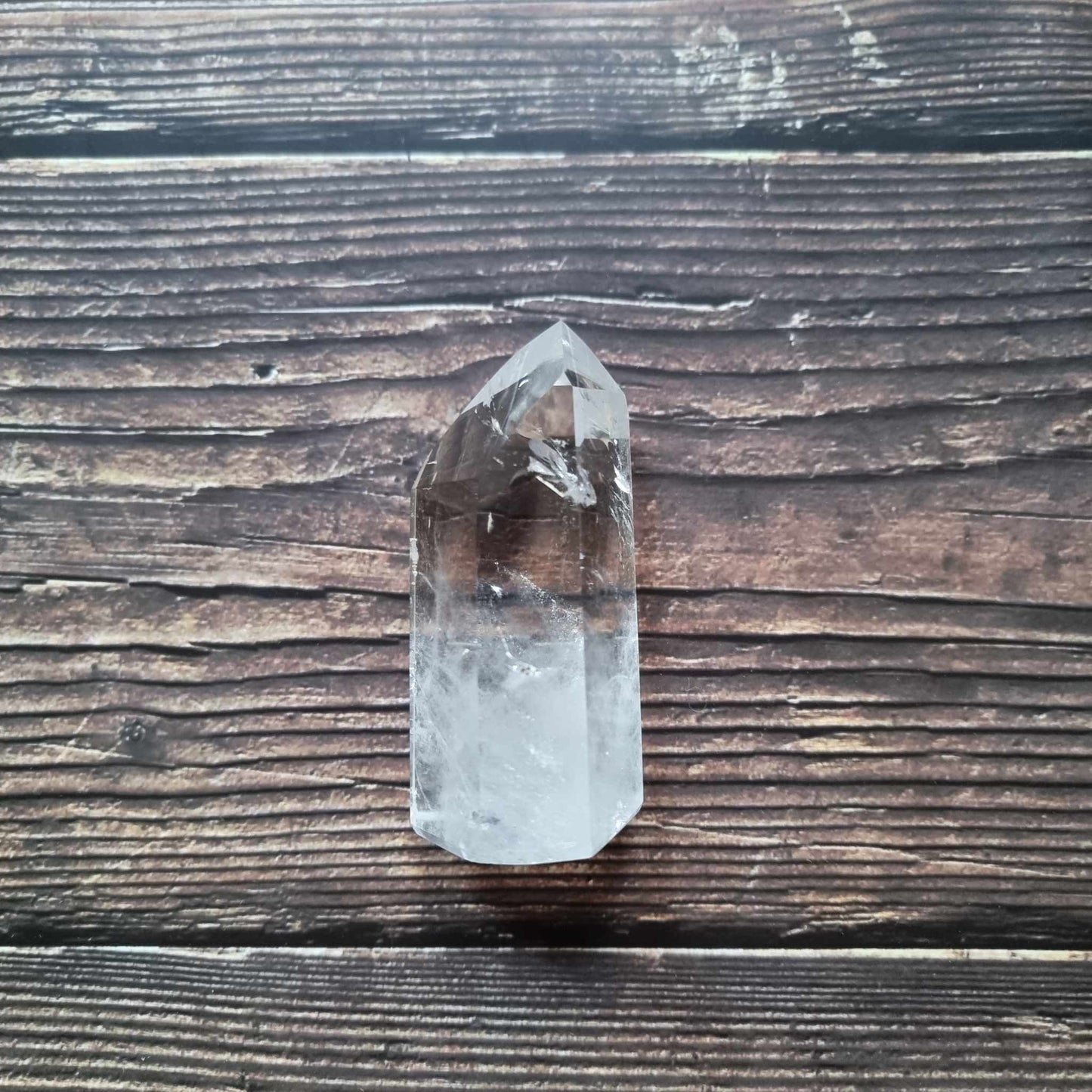 Master Clear Quartz Standing Point