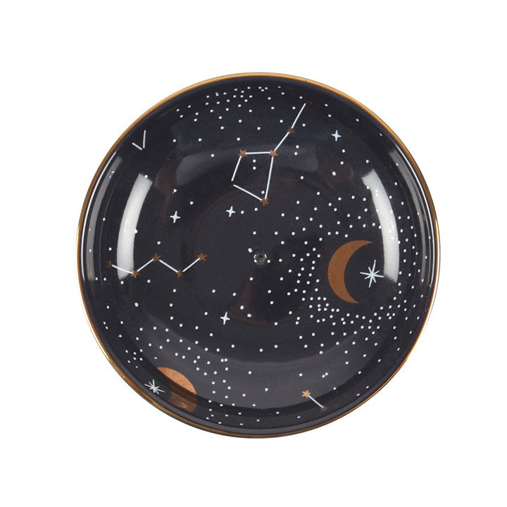 A round zodiac incense holder 