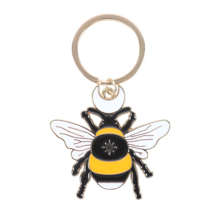 Luna Bee and Moth Key Rings