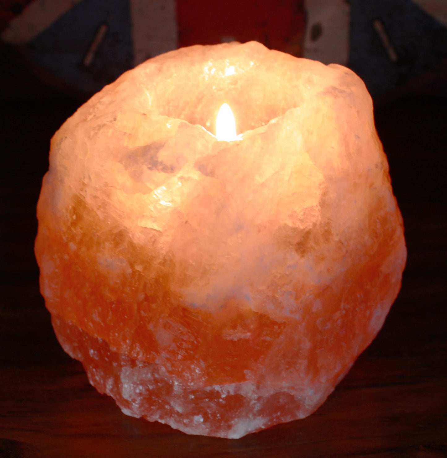 Himalayan Salt Candle Holder