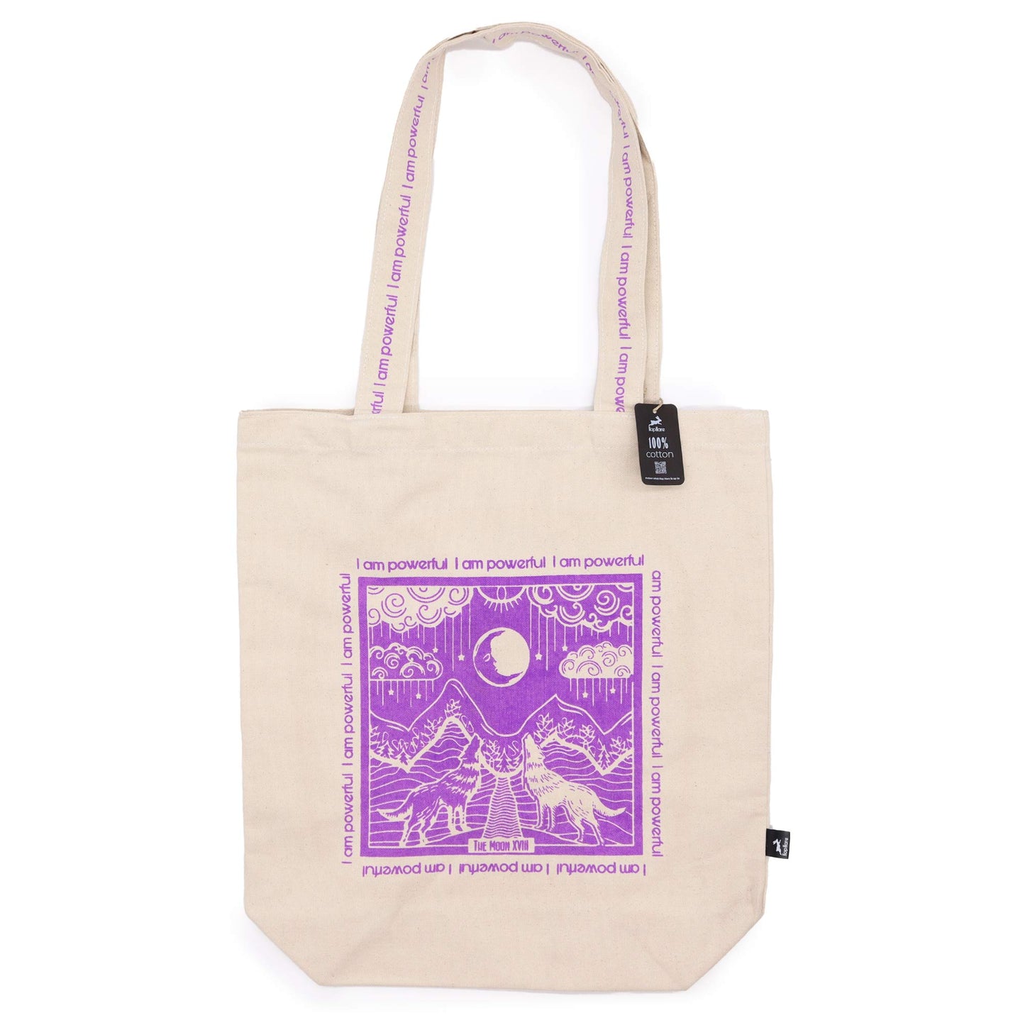 Hop Hare Cotton Canvas Tote Bags