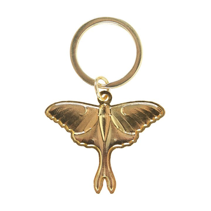 Luna Bee and Moth Key Rings