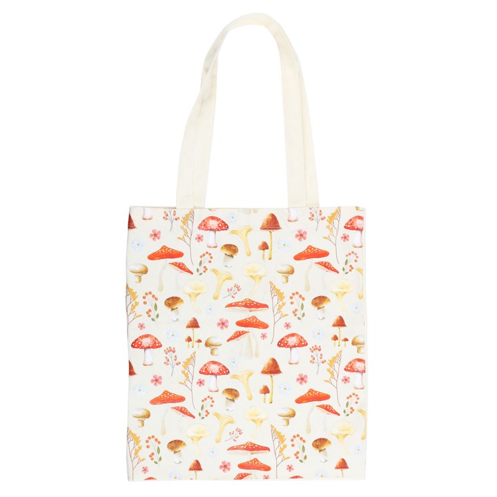 Enchanted Forest Mushroom Tote Bag