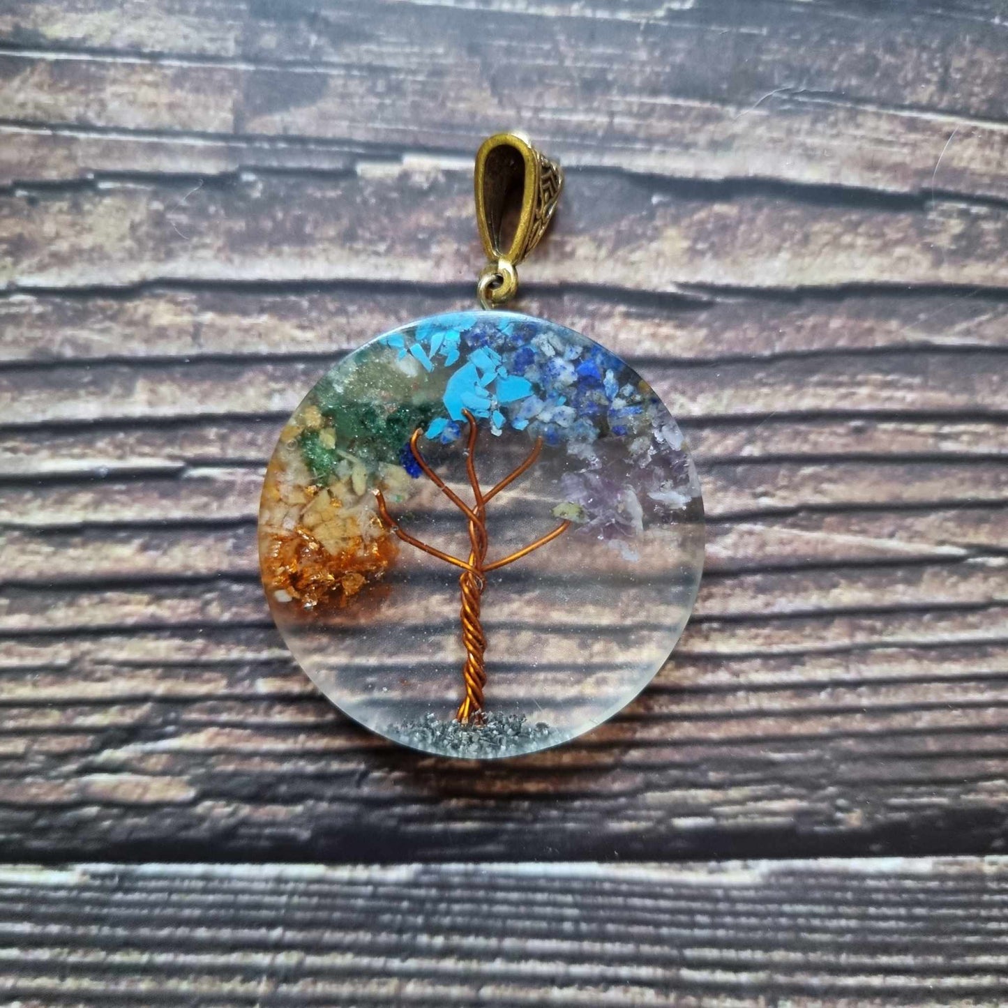 Orgonite Tree of Life Power Pendant