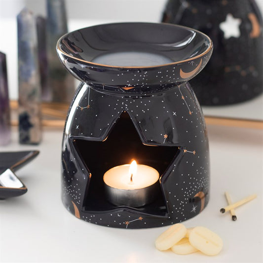 *Seconds* Purple Constellation Oil Burner and Wax Warmer