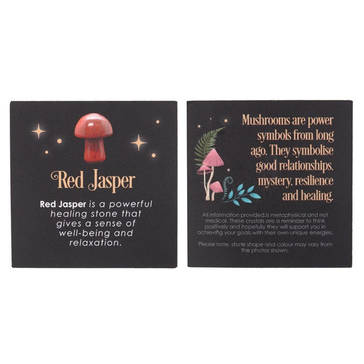 Red Jasper information cards