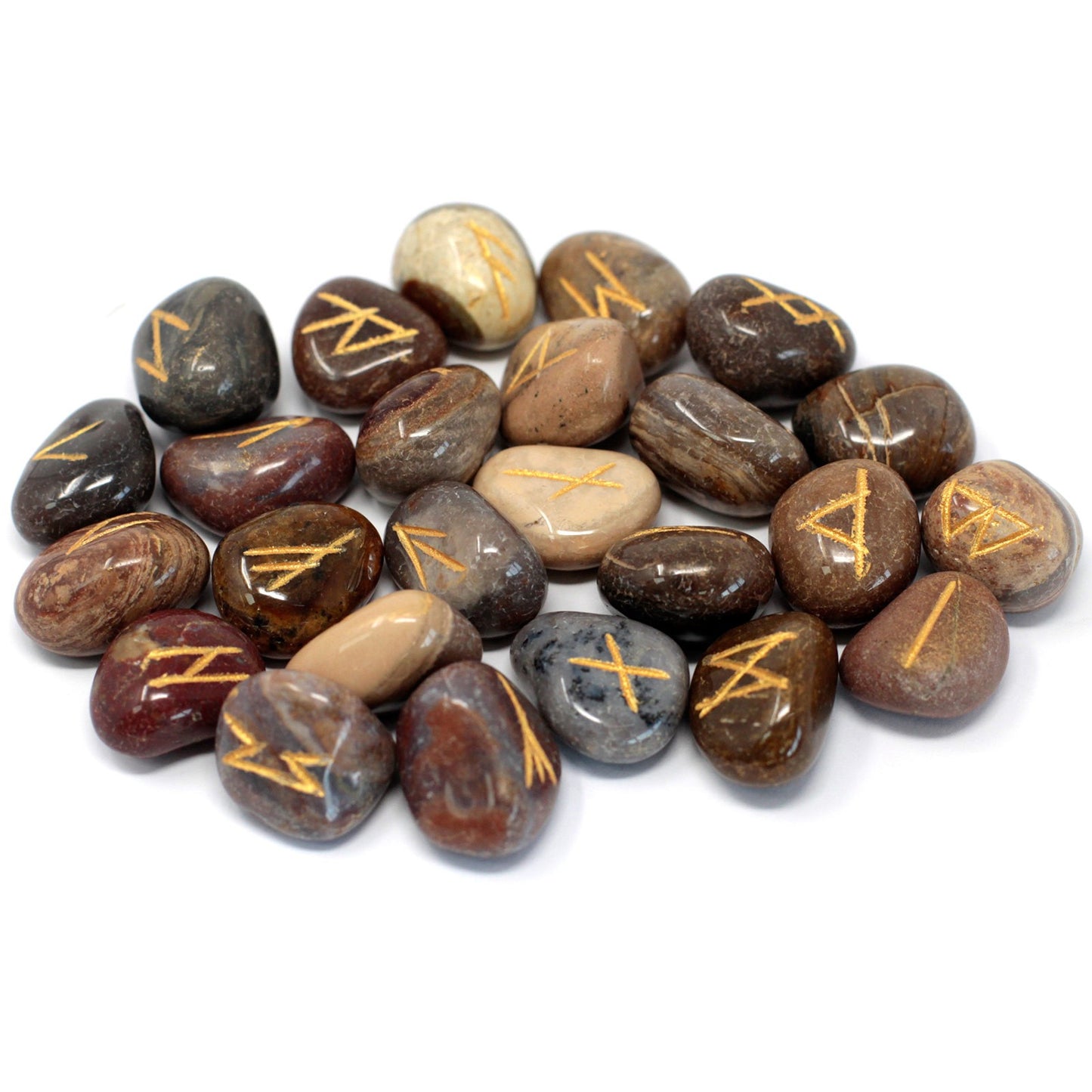 Fancy Jasper Runes set