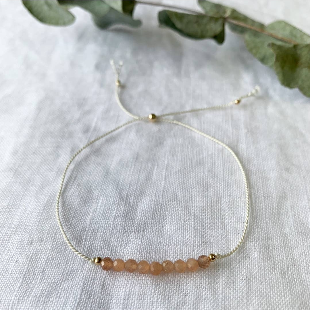 Sunstone Silk Bracelet