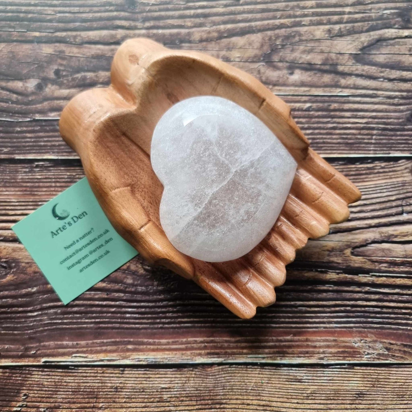 Selenite Heart Cleansing Bowl