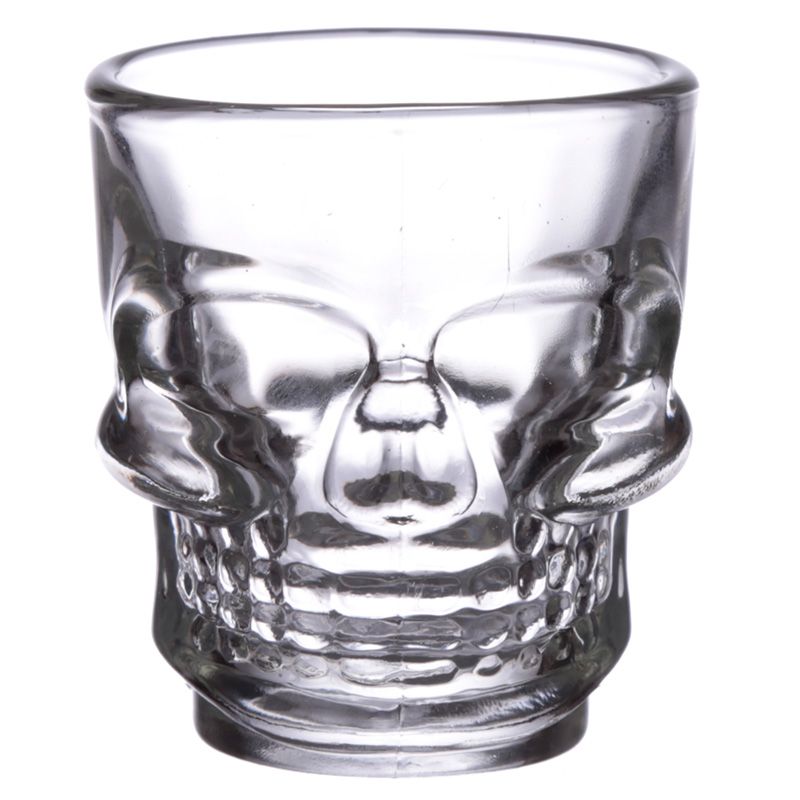 Set of 2 Skull Shot Glasses