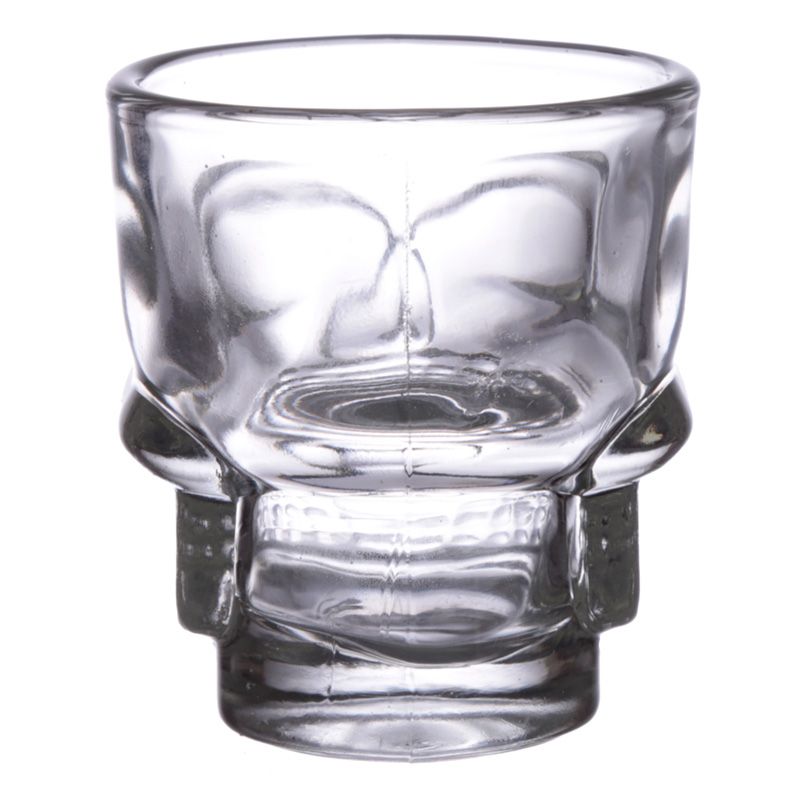 Set of 2 Skull Shot Glasses