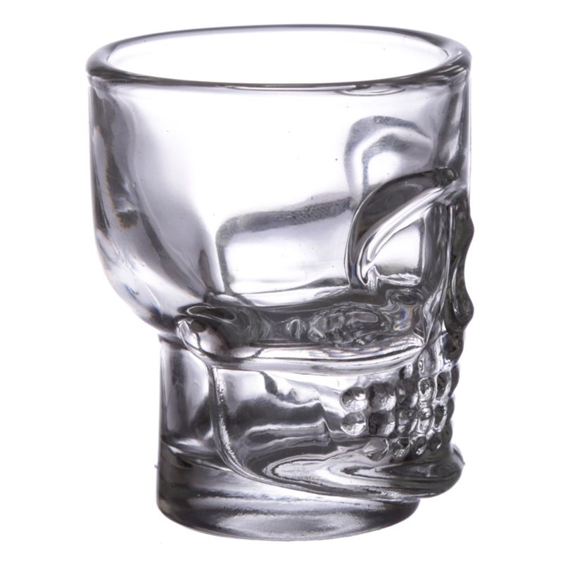 Set of 2 Skull Shot Glasses