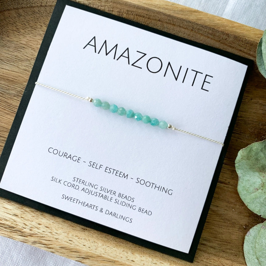 Amazonite Silk Bracelet