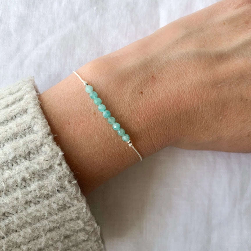 Amazonite Silk Bracelet