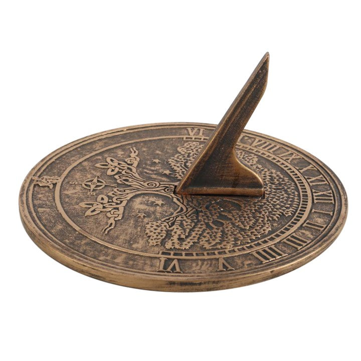 Tree of Life Terracotta Sundial