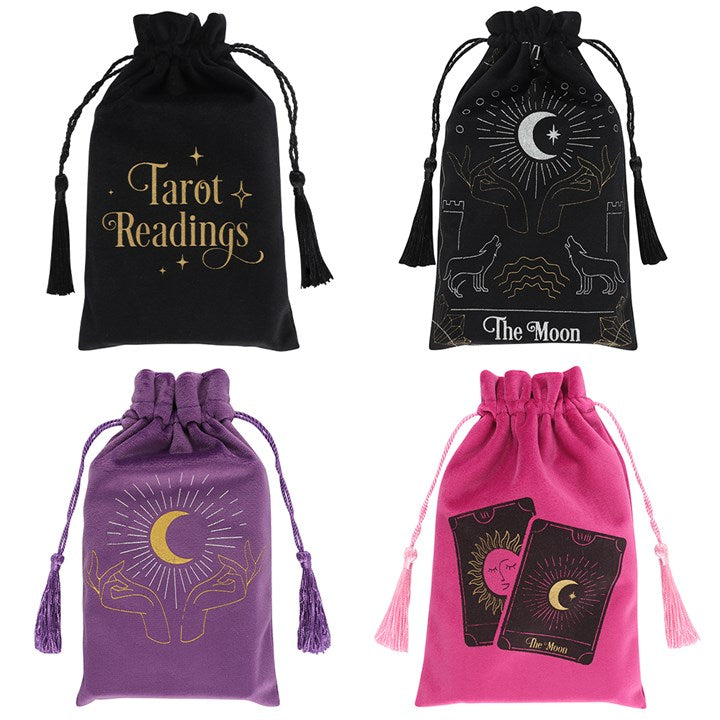 The Fortune Teller Drawstring Velvet Bags