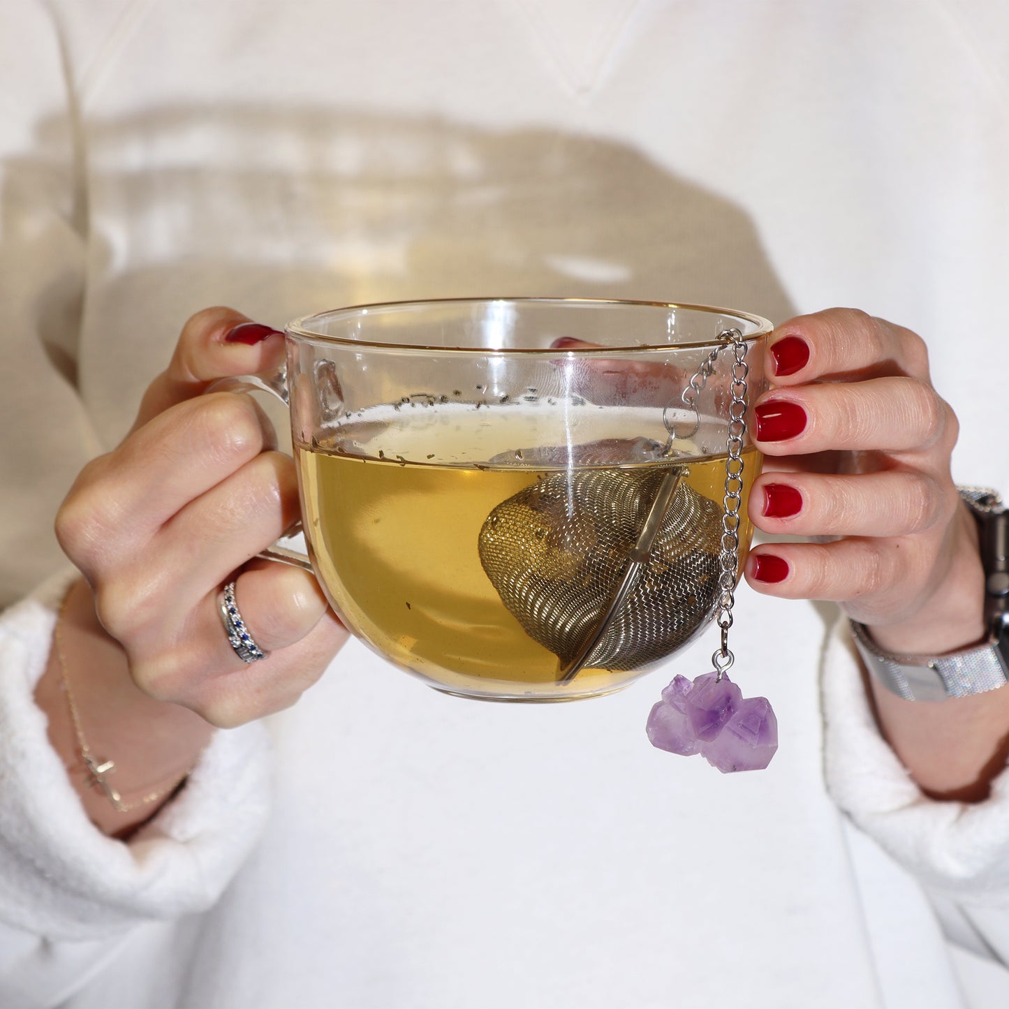 Crystal Tea Strainer