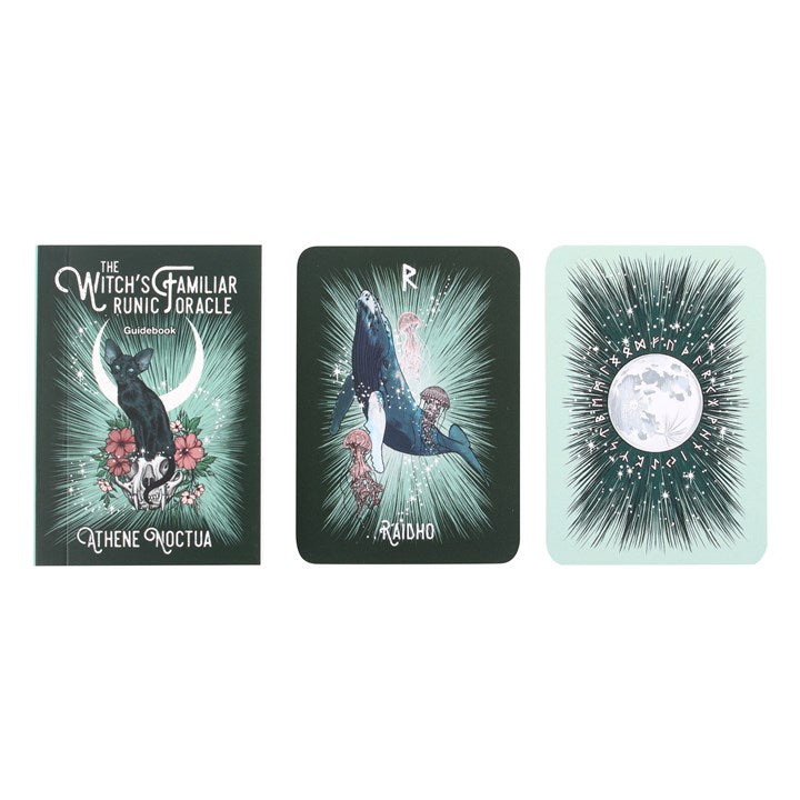 The Witch's Familiar Runic Oracle Cards