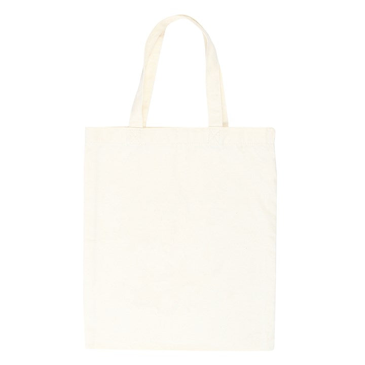 A white cotton tote bag 