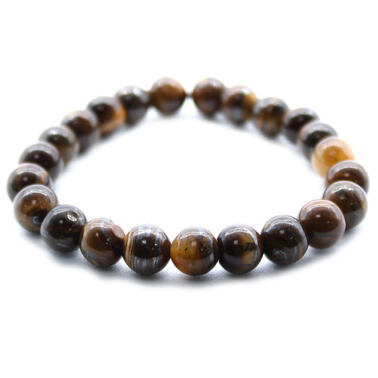 Tiger's Eye Beaded Bracelet