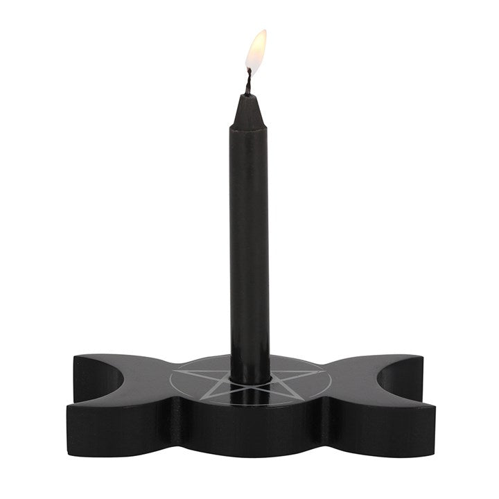 Triple Moon Candle Holder