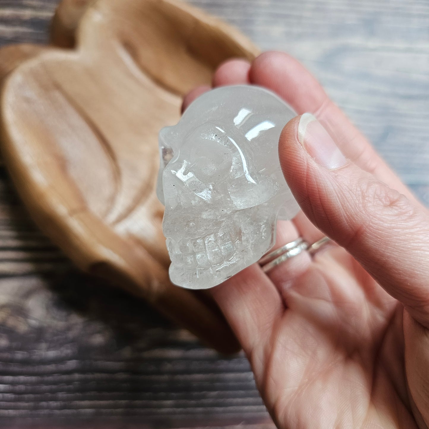 Clear Quartz Skull (5cm)