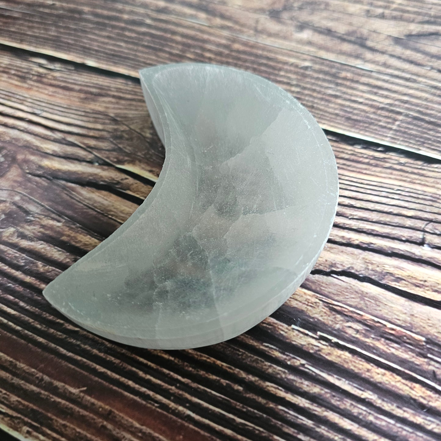 Selenite Moon Cleansing Bowl