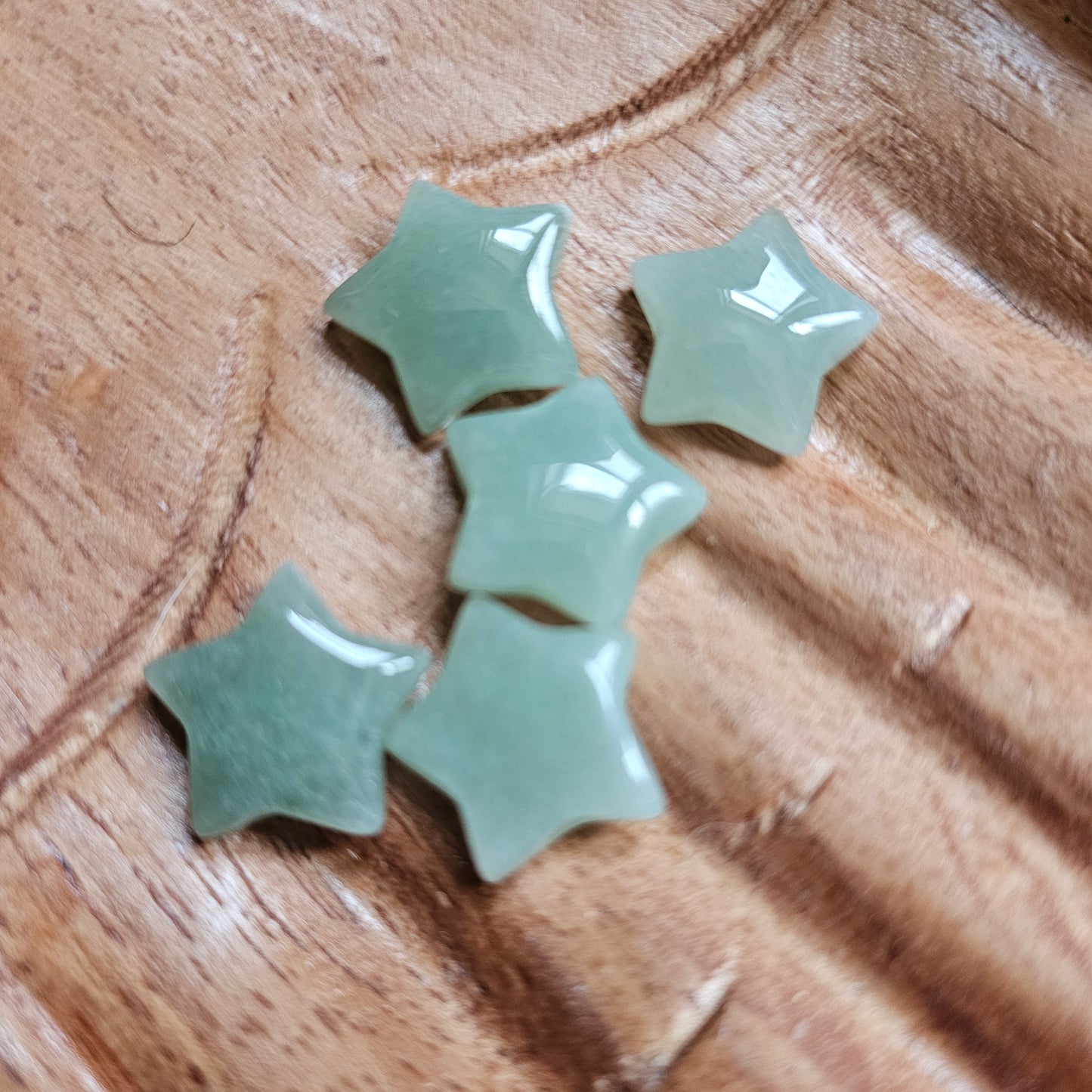 Green Aventurine Mini Stars