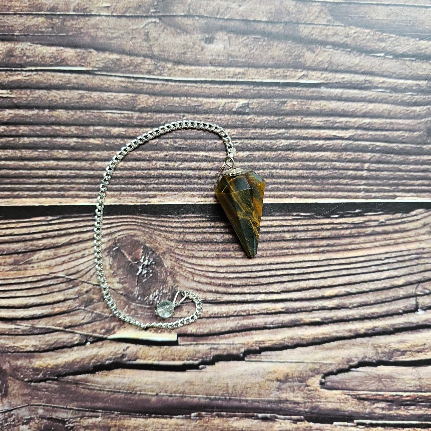 Tiger's Eye Pendulum