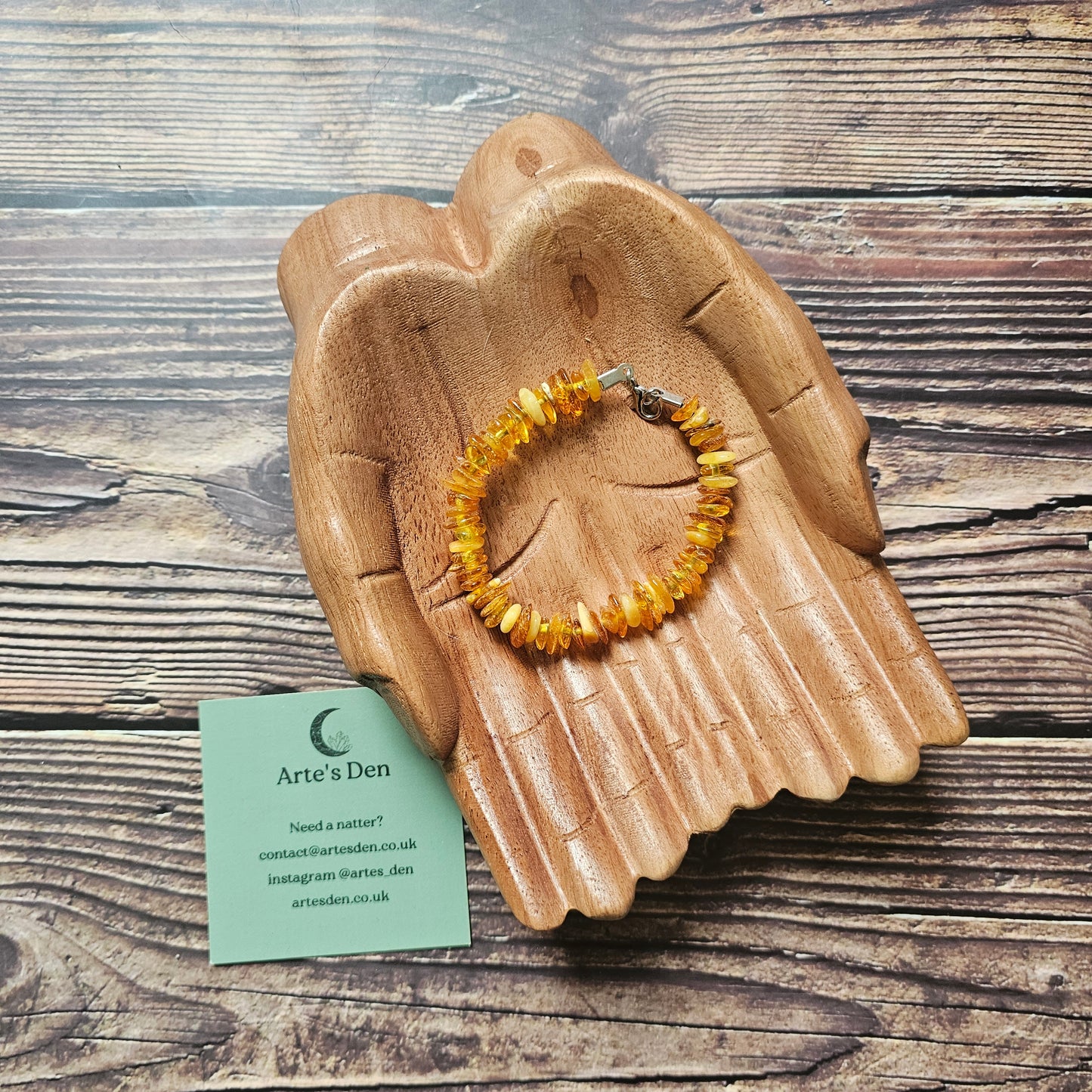 Amber Chipstone Bracelet