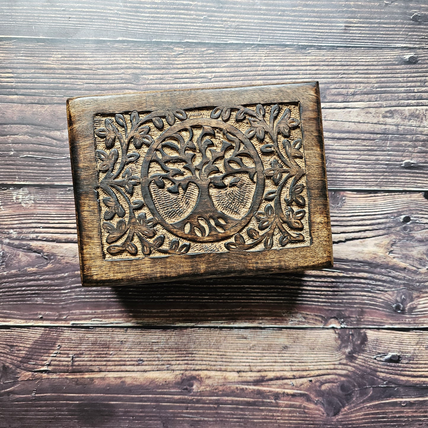 Wooden Tree of Life Boxes